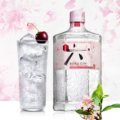 Roku Gin - Sakura Bloom Edition - Roku Sakura Gin & Tonic